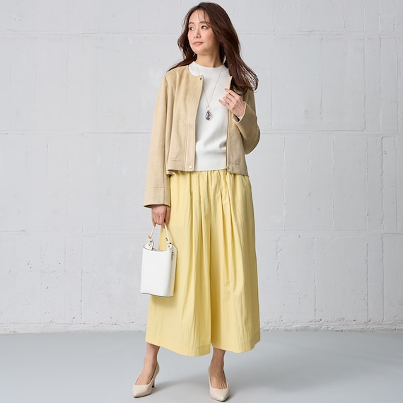 ストレッチスウェード調ブルゾン (15105) 16枚目画像