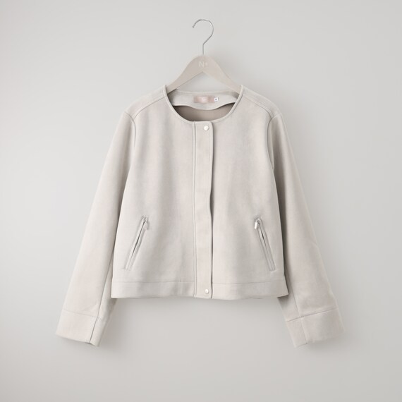 ストレッチスウェード調ブルゾン　(15105) 20枚目画像