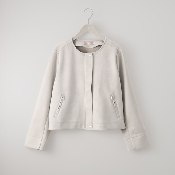 ストレッチスウェード調ブルゾン (15105) 20枚目画像