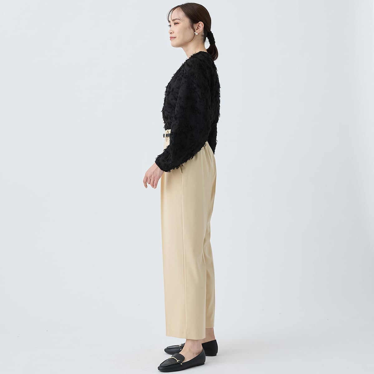 フロントタックワイドパンツ (25111) | ニトリネット【公式】 家具