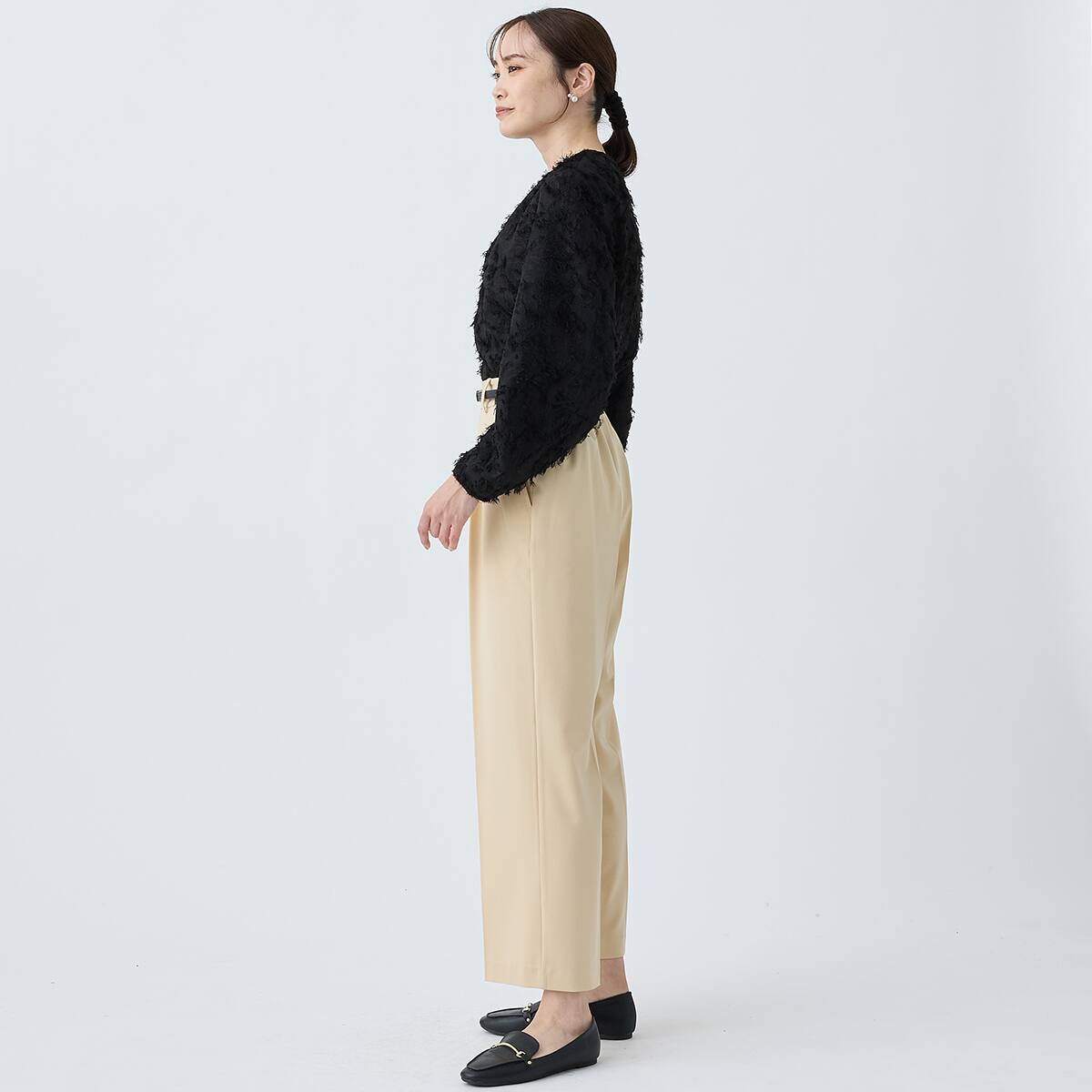フロントタックワイドパンツ (25111) | ニトリネット【公式】 家具