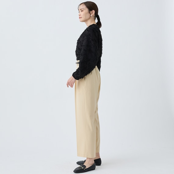 フロントタックワイドパンツ (25111) 3枚目画像