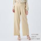 フロントタックワイドパンツ　(25111) 5枚目画像