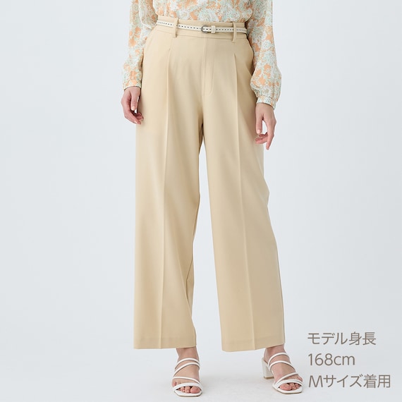 フロントタックワイドパンツ (25111) 5枚目画像