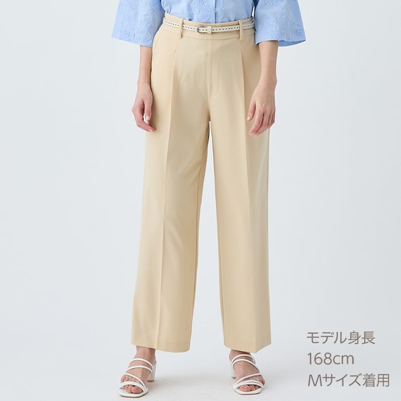 フロントタックワイドパンツ (25111) 9枚目画像