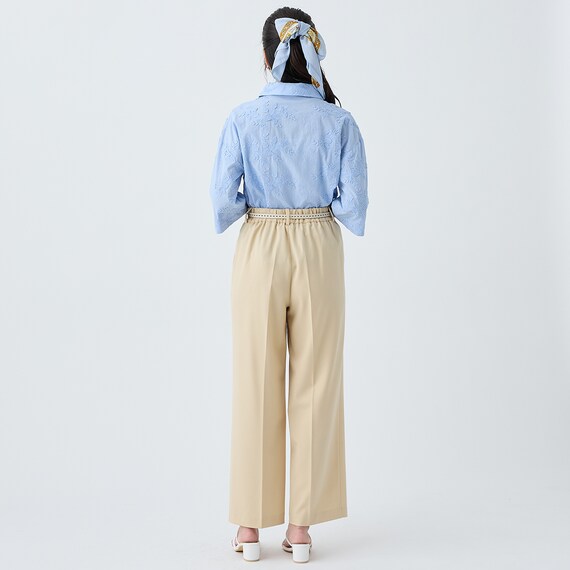 フロントタックワイドパンツ　(25111) 14枚目画像