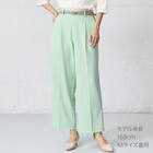 フロントタックワイドパンツ　(25111) 18枚目画像