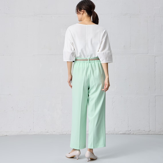 フロントタックワイドパンツ (25111) 21枚目画像