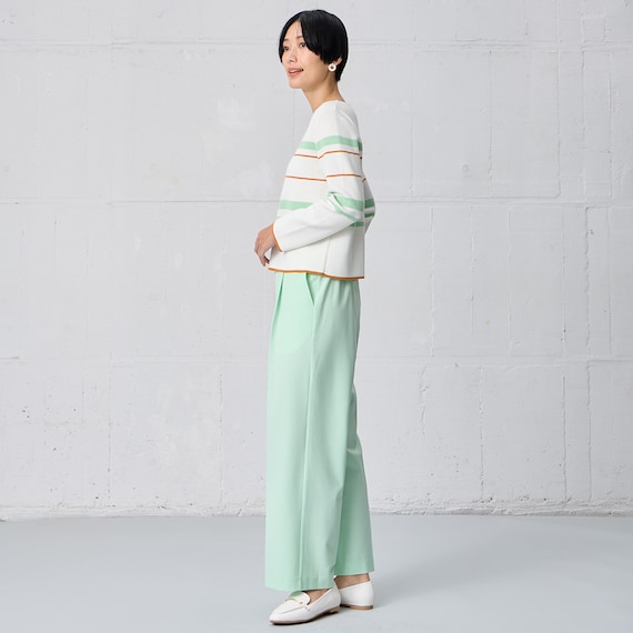 フロントタックワイドパンツ (25111) 23枚目画像