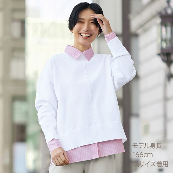 オーバーサイズシャツ (55111) 5枚目画像