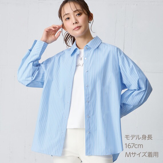 オーバーサイズシャツ (55111) 7枚目画像