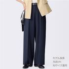 センタープレスワイドパンツ (25119) 1枚目画像