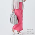 麻調セミワイドパンツショート丈 (25114) 6枚目画像