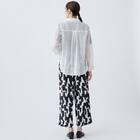 麻調セミワイドパンツショート丈 (25114) 26枚目画像