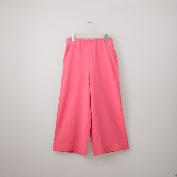 麻調セミワイドパンツショート丈　(25114) 32枚目画像