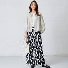 麻調セミワイドパンツレギュラー丈 (25115) 24枚目画像