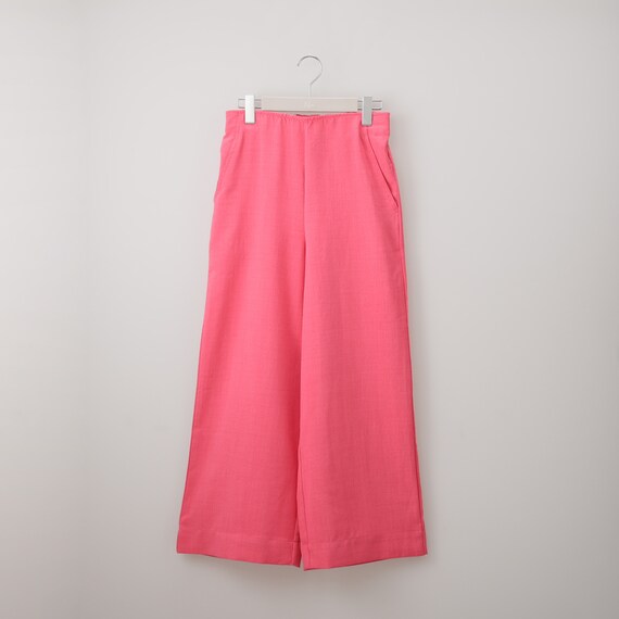 麻調セミワイドパンツレギュラー丈 (25115) 32枚目画像