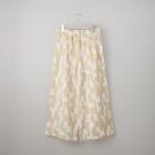 麻調セミワイドプリントパンツショート丈 (25116) 33枚目画像