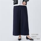 麻調セミワイドプリントパンツショート丈 (25116) 23枚目画像