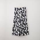 麻調セミワイドプリントパンツショート丈　(25116) 32枚目画像