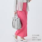 麻調セミワイドプリントパンツレギュラー丈　(25117) 15枚目画像