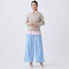 麻調セミワイドプリントパンツレギュラー丈 (25117) 28枚目画像