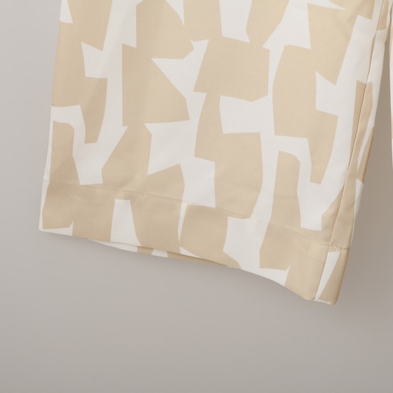 麻調セミワイドプリントパンツレギュラー丈 (25117) 36枚目画像