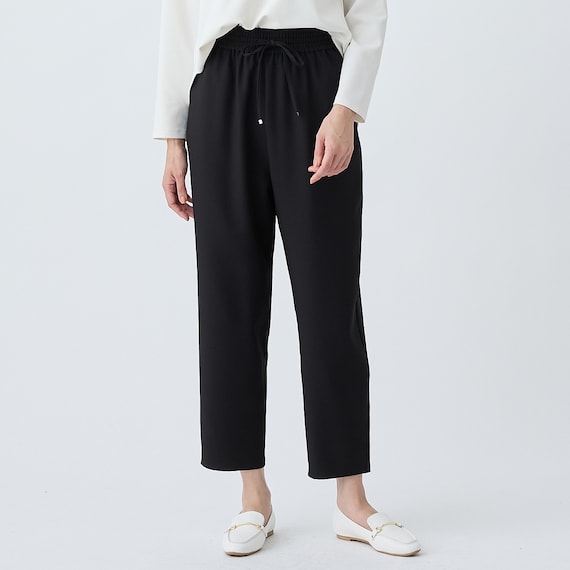 ウエストドロストテーパードイージーパンツ (25118) 3枚目画像