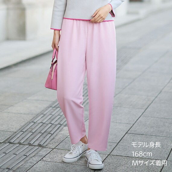 ウエストドロストテーパードイージーパンツ　(25118) 13枚目画像