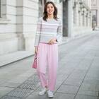 ウエストドロストテーパードイージーパンツ　(25118) 14枚目画像