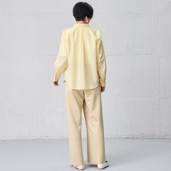 抗菌防臭カルゼシャツ (55113) 4枚目画像