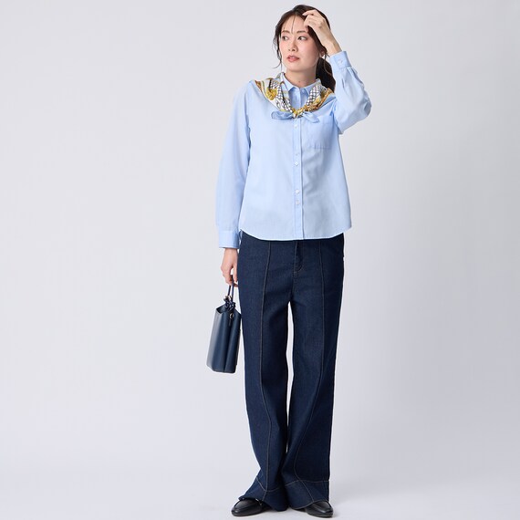 抗菌防臭カルゼシャツ　(55113) 6枚目画像