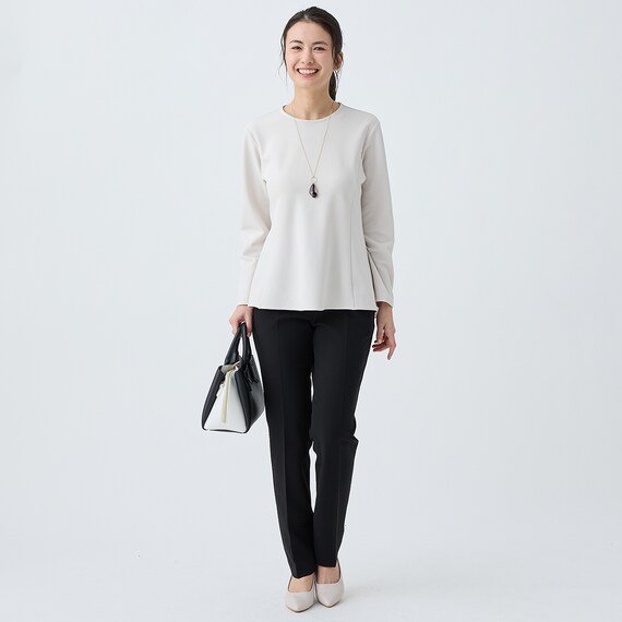 シガレットパンツロング丈　(25121) 4枚目画像