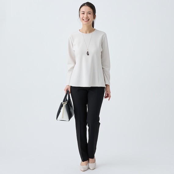 シガレットパンツロング丈 (25121) 4枚目画像