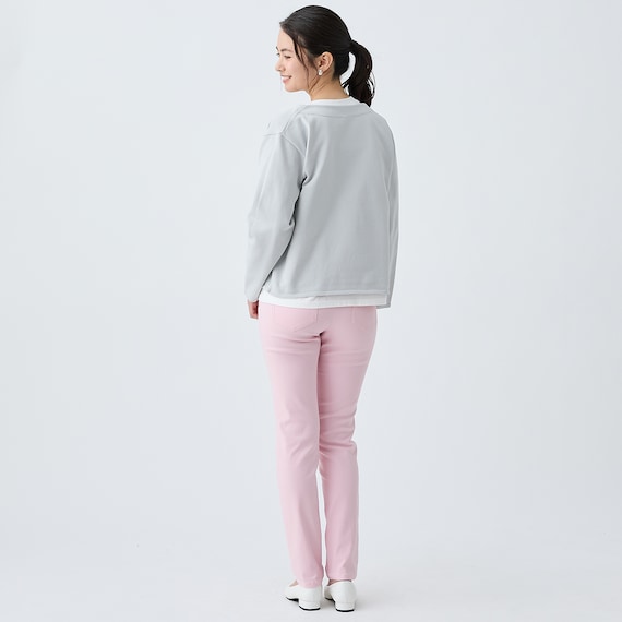 マジックベルトストレッチパンツ ショート丈 (25107) 7枚目画像