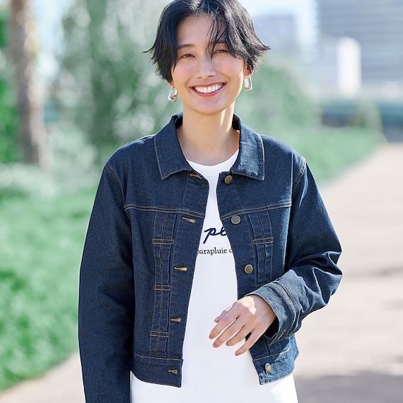 ストレッチデニムジャケット (15106) 3枚目画像