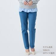 マイルドフィットストレッチデニムテーパードパンツ　(25112)　【期間限定価格：4/6まで】  