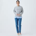 マイルドフィットストレッチデニムテーパードパンツ (25112) 2枚目画像