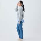 マイルドフィットストレッチデニムテーパードパンツ (25112) 4枚目画像