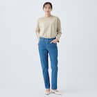 マイルドフィットストレッチデニムテーパードパンツ (25112) 7枚目画像