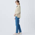 マイルドフィットストレッチデニムテーパードパンツ (25112) 9枚目画像