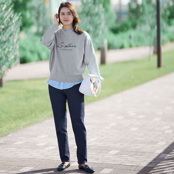 マイルドフィットストレッチデニムテーパードパンツ (25112) 16枚目画像