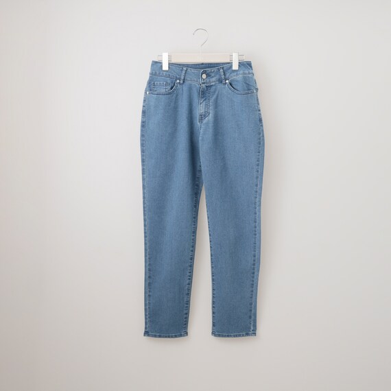 マイルドフィットストレッチデニムテーパードパンツ　(25112) 17枚目画像