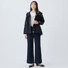 マイルドフィットストレッチデニムワイドパンツ (25113) 16枚目画像