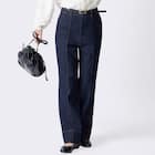 マイルドフィットストレッチデニムワイドパンツ (25113) 20枚目画像