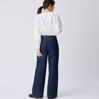 マイルドフィットストレッチデニムワイドパンツ　(25113) 24枚目画像