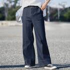 マイルドフィットストレッチデニムワイドパンツ　(25113) 3枚目画像