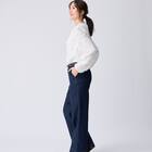 マイルドフィットストレッチデニムワイドパンツ　(25113) 17枚目画像