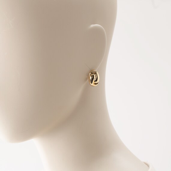 ツイストデザインピアス　(95131) 4枚目画像