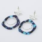 べっ甲柄カラーピアス　(95138) 4枚目画像